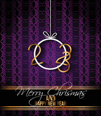 2023 Merry Christmas and  New Year background for your seasonal invitations, festive posters.