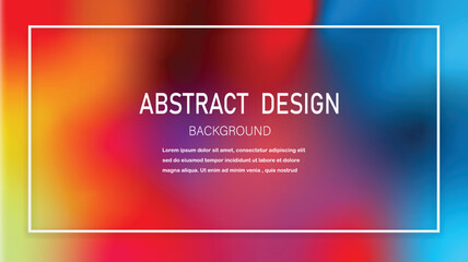 Modern abstract background and colored mix texture with space for your text.Abstract design from gradient mix color style. light, defocused, design,surface.Vector Background and backdrop style.