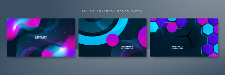 Obraz premium abstract structure computer technology business background. abstract technology particles lines mesh background. flowing speed lines technology background