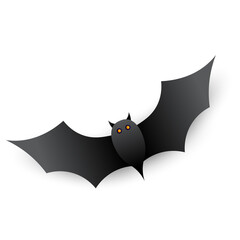 Fototapeta premium spooky bat illustration for Halloween elements