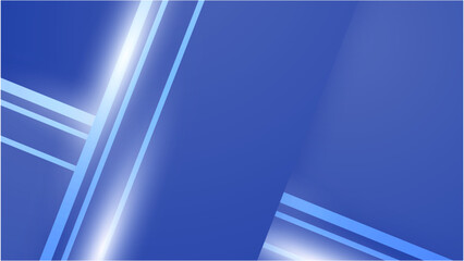 Colorful blue geometric background design. Fluid shapes composition with trendy gradients. Vector illustration.