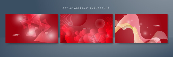 Fototapeta premium red technology background. abstract technology particles lines mesh background. Vector Abstract, science, futuristic, energy technology concept. Medical, technology or science design.