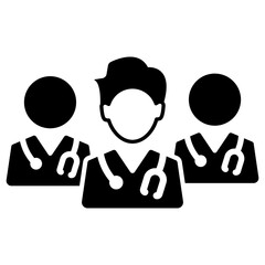 Doctor team icon