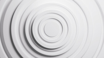white spiral circle abstract background