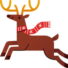 Christmas design elements for decoration.