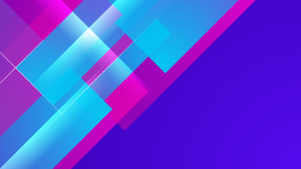 Obraz premium Colourful blue pink dynamic motion light effect background. Technology speed movement pattern for banner or poster design. Modern abstract high-speed movement. Vector illustration
