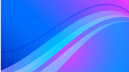 Modern blue and pink technology background. Abstract high-speed movement. Colorful dynamic motion on blue background for banner or poster design background concept.