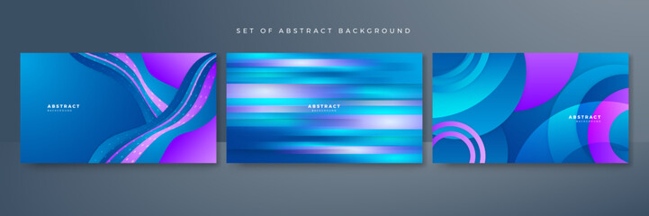 Modern blue and pink technology background. Technology futuristic dynamic motion. Movement pattern for banner or poster design background concept.