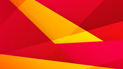 Red orange background. Abstract background geometry shine and layer element vector for presentation design. Suit for business, corporate, institution, party, festive, seminar, and talks.