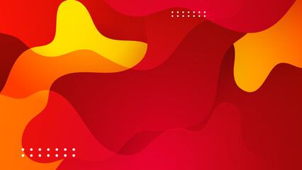 Red orange background. Abstract background geometry shine and layer element vector for presentation design. Suit for business, corporate, institution, party, festive, seminar, and talks.
