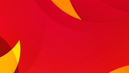 Red orange background. Abstract background geometry shine and layer element vector for presentation design. Suit for business, corporate, institution, party, festive, seminar, and talks.