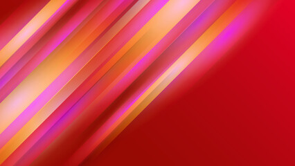 Red orange background. Abstract background geometry shine and layer element vector for presentation design. Suit for business, corporate, institution, party, festive, seminar, and talks.