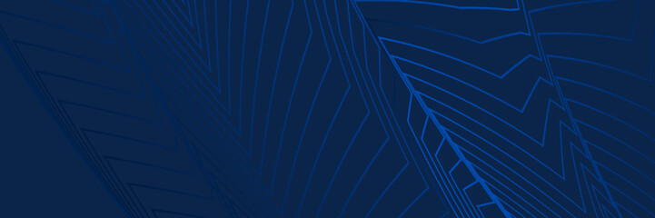 Abstract blue background with lines