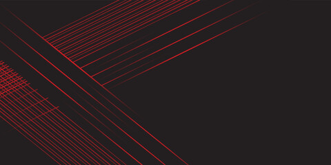 Abstract black and red background