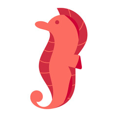seahorses and seawater squid
