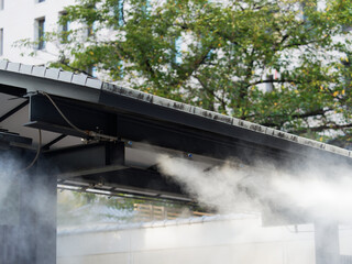 温暖化対策ドライミスト噴霧器