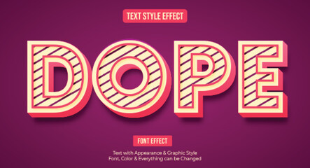 Retro Vintage Editable Text effect Premium Vector