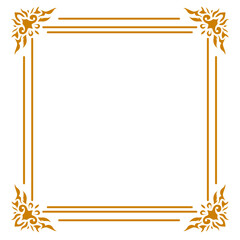 ornate victorian square frame