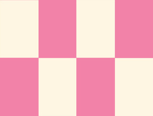 Fototapeta premium pink and white checkered abstract background seamless spring gradient soft illustration Color strips for wallpaper, backgrounds, wrapping paper, backdrops, pillows, blankets, rugs, curtains, poster