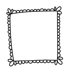 classic photo frame doodle