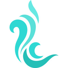 splashing water solid for decoration, website, web, presentation, printing, banner, logo, poster design, etc.