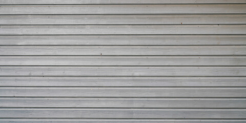 panoramic gray plank wall line for background in horizontal patterns in header web panorama