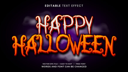 Halloween Editable Text Effect