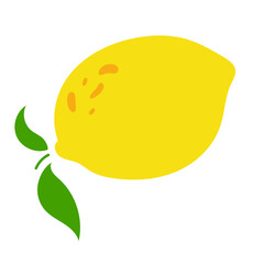lemon fruit doodle