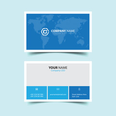 Professional business card design template