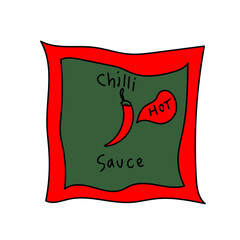 spicy sauce illustration