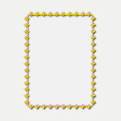 Frame, in the style of an ornament, Vector illustration eps 10, Art.