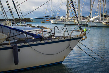 Obraz premium Voiliers à quai