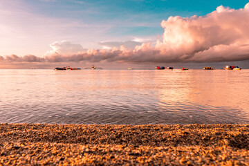 sunrise at the beach
