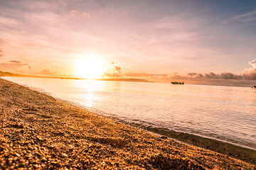 Sunrise by the beach