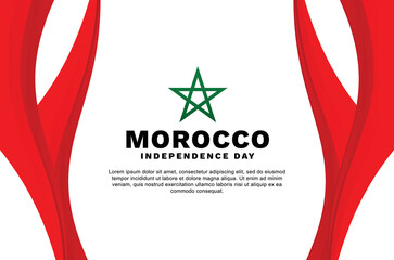 Morocco Independence Day Background Event