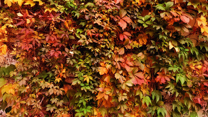 autumnal colorful background