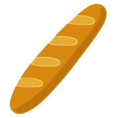 バゲット　パン　イラスト