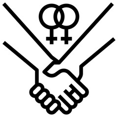same sex marriage icon