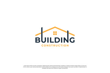 minimalist building architecture logo design inspiration.