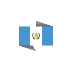 Illustration of Guatemala flag Template