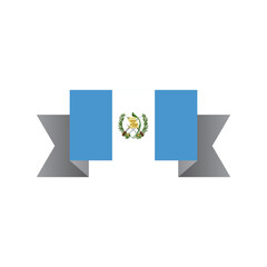 Illustration of Guatemala flag Template