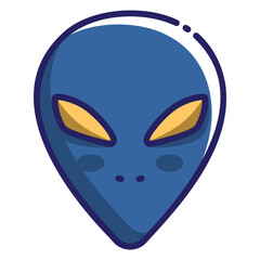 alien face icon