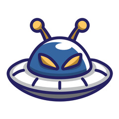 alien spaceship icon