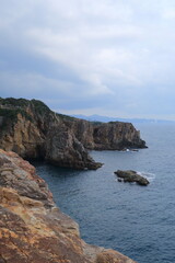 和歌山県　三段壁の風景