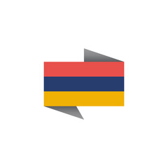 Illustration of Armenia flag Template