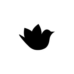 Bird Icon Illustration Vector