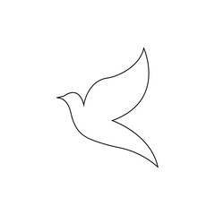 Bird Icon Illustration Vector