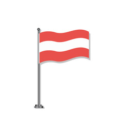 Illustration of Austria flag Template