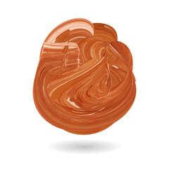 3d rendered illustration of a gouache stain