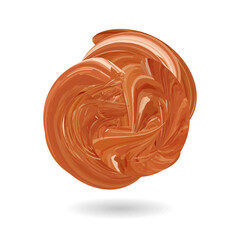 3d rendered illustration of a gouache stain